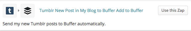 Tumblr to Buffer