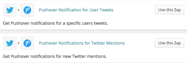 push notifications for twitter