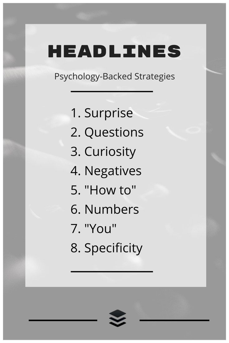 headline psychology strategies